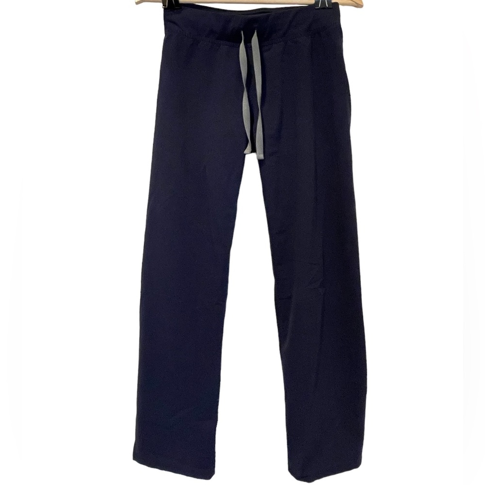 Figs Healthcare Scrub Pants Navy Blue Size XXS Petite